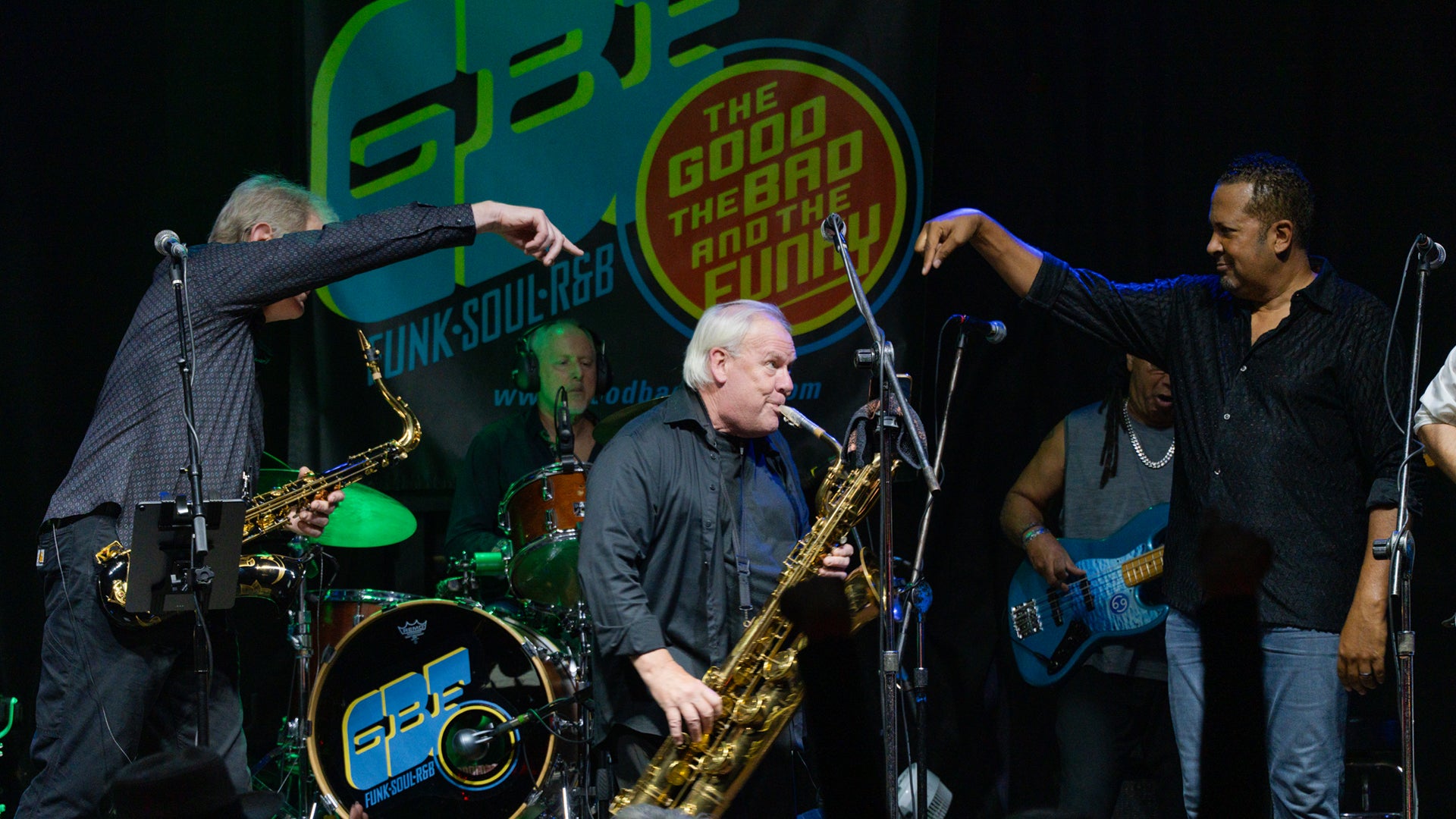 GBF - The Good, The Bad and The Funky performing live